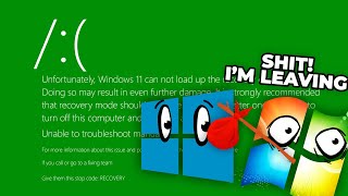 Windows 11 Kill Screen But Windows 10 amp Windows 7 Want To See That [upl. by Seko]