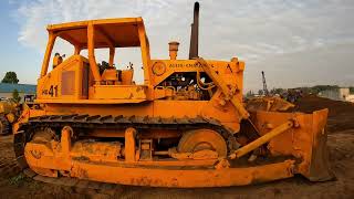 AllisChalmers HD41 Walkaround amp Operating Footage  The Biggest Dozer AC Ever Built [upl. by Aidni]