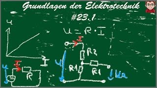 Einführung in die Elektrotechnik Aufgaben für das elektrische StrömungsfeldGrundlagen 231 [upl. by Jenda]