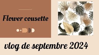 vlog couture de Septembre 2024 [upl. by Elayne]