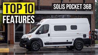 ALLNEW Compact Camper Van  Winnebago Solis Pocket 36B Top 10 Features [upl. by Eatnuhs]