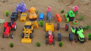 Wow  बच्चों aaj sare mini tractors gaye जंगल aur mile नए खिलौने  crazy cartoon tv [upl. by Nay]