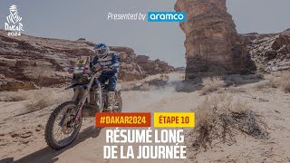 Le résumé de lÉtape 10 présenté par Aramco  Dakar2024 [upl. by Atiuqahc]