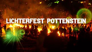 🔥🌋Lichterfest in Pottenstein Franken zu Heilige Drei Könige 4K🎥🇩🇪 [upl. by Arebma]