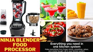 Ninja Blender Food Processor Your Kitchen Essential  Blender for Smoothies  Mega Kitchen System [upl. by Nednyl]