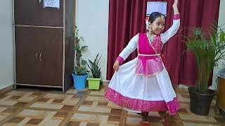 J8857  Arnima Molpha  Classical Dance  Below 12 years Jhankriti2024 [upl. by Zednanref]