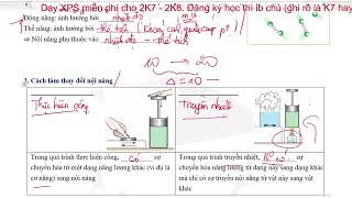 Buổi 3 Nội năng  Định luật I nhiệt động lực học [upl. by Cacilie]