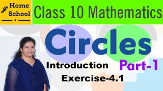 Circles Part1 Class 10Introduction amp Exercise41Mathematics NCERT  CBSE [upl. by Scottie549]