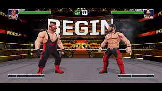 WWE Mayhem  Take Over  This is NXT  Invasion  Vader vs Seth Rollins [upl. by Vikky]