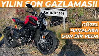 Uçmakderede Son Kez Gazladık MV Agusta Brutale 800 İle Yaza Veda [upl. by Arihsat512]