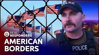 Inside Americas Borders ICE Agents Fight Immigration  Real Responders [upl. by Fayre700]