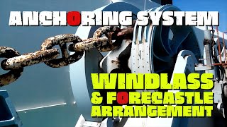 WINDLASS  ANCHORING SYSTEM  MARITIME ENGLISH [upl. by Aemat31]