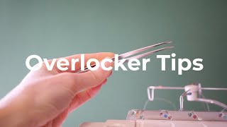 Overlocker Tips  Things you may not know about your Overlocker  Serger  SEW JESSALLI [upl. by Ainahs]