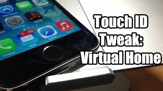 iOS 7 Jailbreak Tweaks Virtual Home  Touch ID Tweak [upl. by Adnilym]