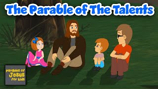 The Parable of The Talents  Parables of Jesus for Kids Episode 33 [upl. by Cima]