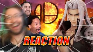 MAXDOODS REACT Sephiroth  Smash Ultimate Reveal [upl. by Ehpotsirhc]