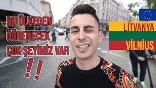 BU ÜLKEDEN ÖĞRENECEK ÇOK ŞEYİMİZ VAR  VILNIUS  LITVANYA [upl. by Thormora]