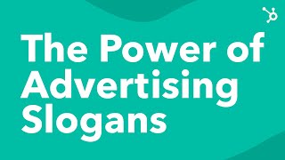 The Power of Advertising Slogans [upl. by Hilly]