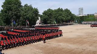 Trooping the colour 2022 [upl. by Aimet]