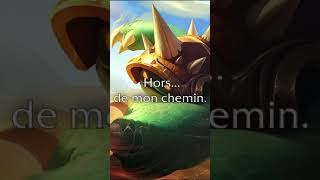 FR Rammus  quotHors de mon cheminquot  Voix en mouvement [upl. by Whorton]