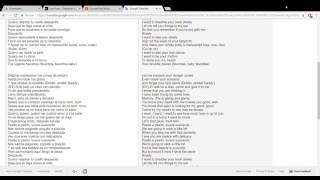 Despacito  English version  lyrics  by Google  YouTube  ✓™ [upl. by Lhadnek893]