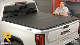 How to Install American TriFold Tonneau Cover on a 2019 GMC Sierra 1500 [upl. by Elvah]