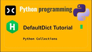 DefaultDict Tutorial  HackerRank  Collections  Python Programming  Coding [upl. by Florine]