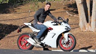 2020 Ducati Supersport S First Ride amp Review [upl. by Kentigerma]