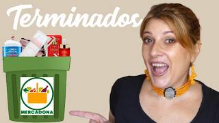 🗑️Productos terminados COSMETICA 🧴 y MAQUILLAJE 💄solo 2 de MERCADONA 😮 [upl. by Anivlek853]