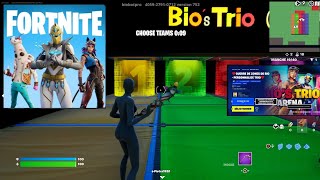 bios trio arena zone wars  custom trios gameplay  fortnite creative [upl. by Moht658]