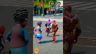 Ironman vs jumby Ironman gta gtav funny gta5 shortsfeed gtavspiderman shorts short gta5rp [upl. by Wilone439]