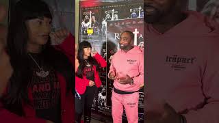 Red Carpet interview of L Wisdom for movie Jesus Christ Rap Star [upl. by Oralla673]