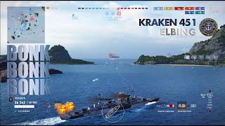 Is it Bonking Time Elbing Kraken 451  World of Warships Legends [upl. by Mindy]