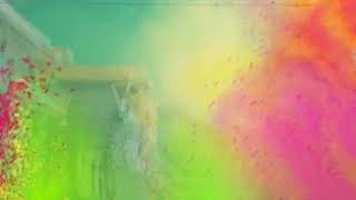 Holi background video no copyright  Holi background video effects  happy holi 2024 holispecial [upl. by Norabal]