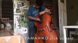 Yamahiko Double Bass Pickup Sound Test 2 [upl. by Greenburg]