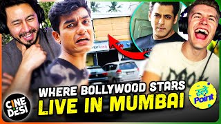 SLAYY POINT  Where Bollywood Stars Stay in Mumbai REACTION [upl. by Acirej]