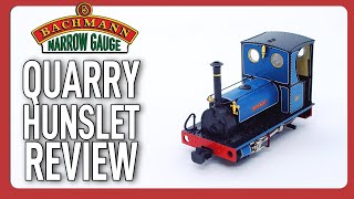 009 Quarry Hunslet Britomart Review  Bachmann Narrow Gauge [upl. by Icyak964]