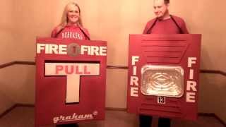 Fire Alarm Halloween Costume [upl. by Valera]