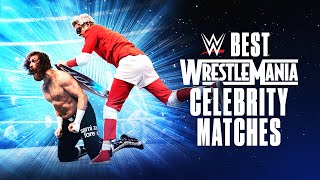 Best WrestleMania celebrity full matches marathon [upl. by Atazroglam]