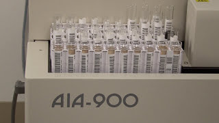 AIA900 Automated Immunoassay Analyzer [upl. by Tecil383]