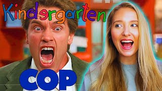 KINDERGARTEN COP 1990  FIRST TIME WATCHING  MOVIE REACTION [upl. by Uella319]