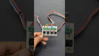 4CH Motor Control Board with Reverse amp Forward Functionality shorts motorcontrol motor [upl. by Ehsrop]