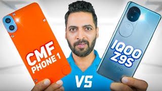 CMF Phone 1 Vs iQOO Z9s  Biggest Battle Under ₹20000 [upl. by Lougheed]