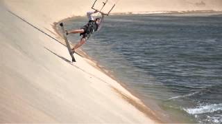 Kitesurfing Dakhla Attitude  Marocko  2013 [upl. by Nellak]