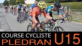 Course cycliste U15U17F de Plédran 2024 [upl. by Richter435]