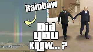 GTA San Andreas Secrets and Facts 49 Rainbow Vice City Map BETA Car Wash Peds Behaviour [upl. by Anton]