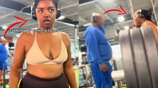 Toxic Gym Girl FAILS To Expose Man [upl. by Atirres56]