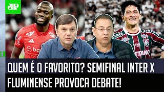 quotPra mim esse Inter x Fluminense na SEMIFINAL da Libertadores vaiquot DUELO GIGANTE PROVOCA DEBATE [upl. by Sheffy]