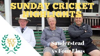 VILLAGE CRICKET SERIES 1 Sanderstead Sunday XI vs Four Elms plus World Cup final reaction [upl. by Rehpotisrhc713]