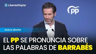 Sémper quotAsistimos a la degradación de la Presidencia del Gobierno por responsabilidad de Sánchezquot [upl. by Etnelav432]